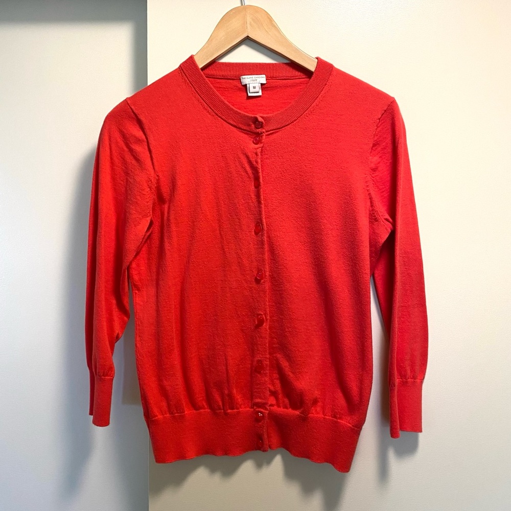 J. Crew Clare Cardigan 3/4 Sleeve